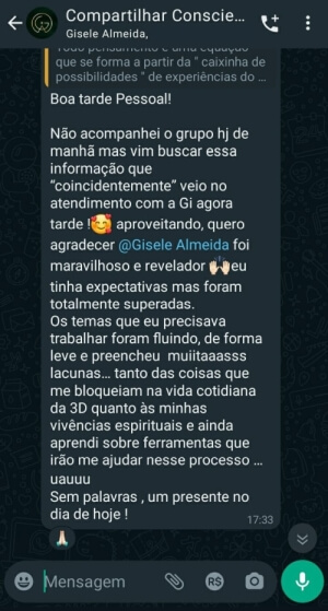 Depoimento 12 — Gisele Almeida