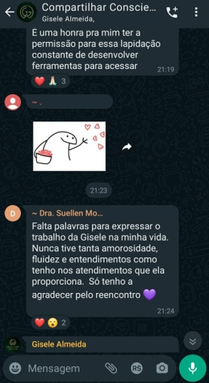 Depoimento 13 — Gisele Almeida