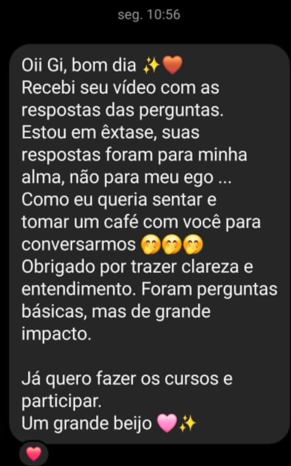 Depoimento 15 — Gisele Almeida
