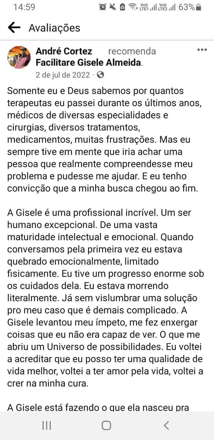 Depoimento 2 — Gisele Almeida