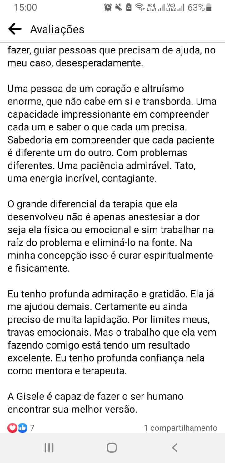 Depoimento 3 — Gisele Almeida