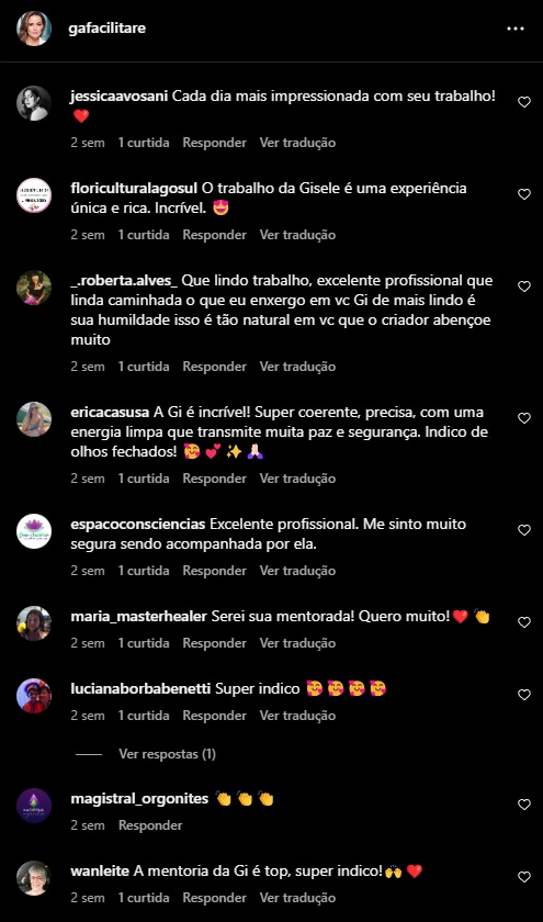 Depoimento 14 — Gisele Almeida