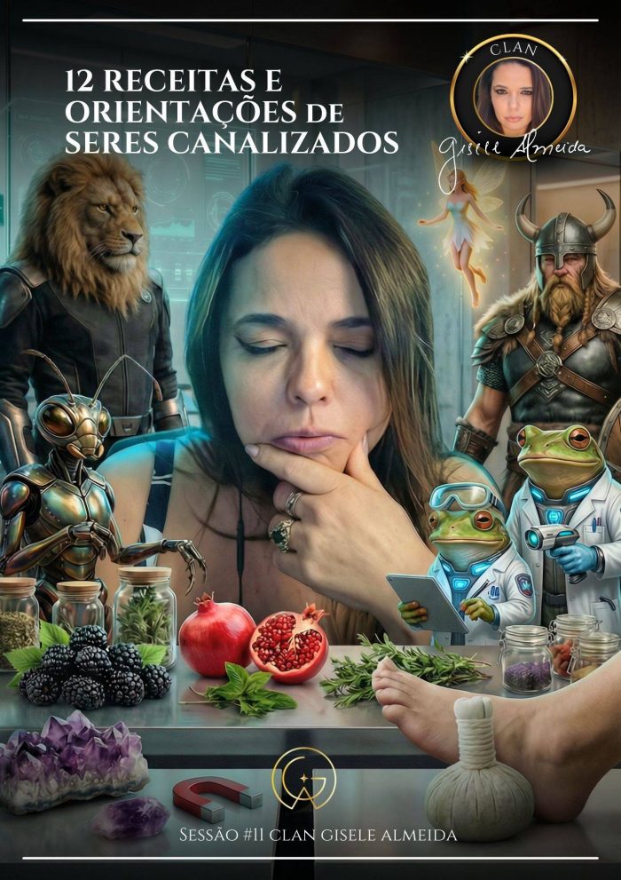 Capa — 12 Receitas e Orientações de Seres Canalizados