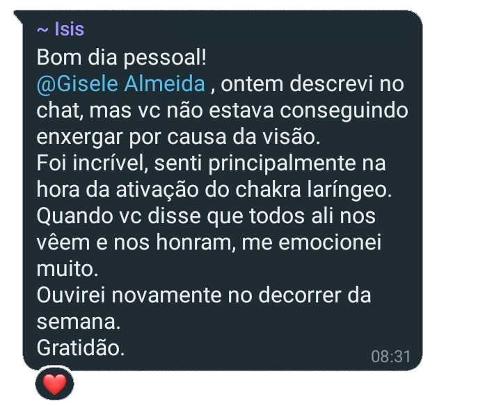 Feedback de participante da Visita Base Siriana