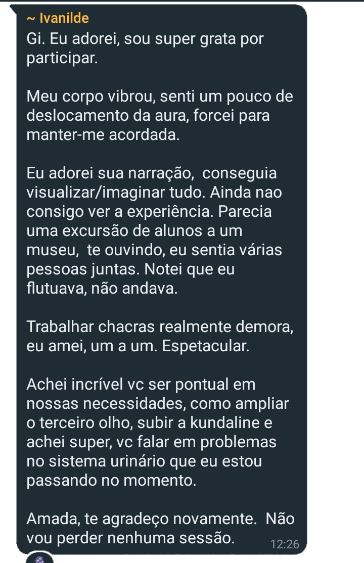 Feedback de participante da Visita Base Siriana