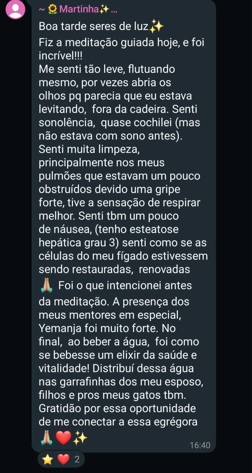 Feedback de participante da Visita Base Siriana